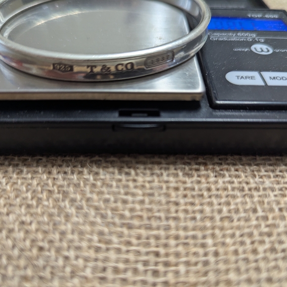EUC Tiffany & Co. Silver Bangle Bracelet - Picture 5 of 8